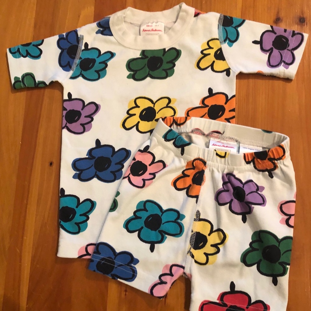 Floral short johns Hanna Andersson